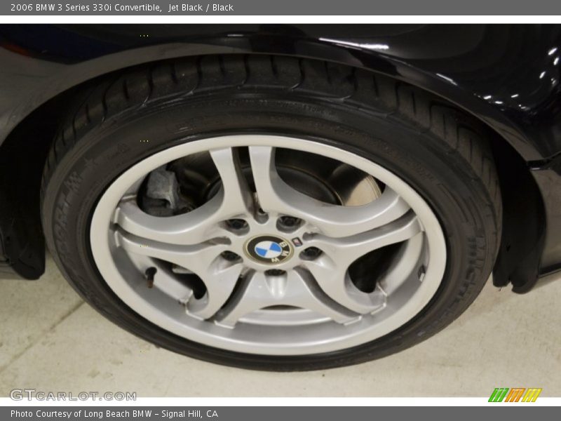 Jet Black / Black 2006 BMW 3 Series 330i Convertible