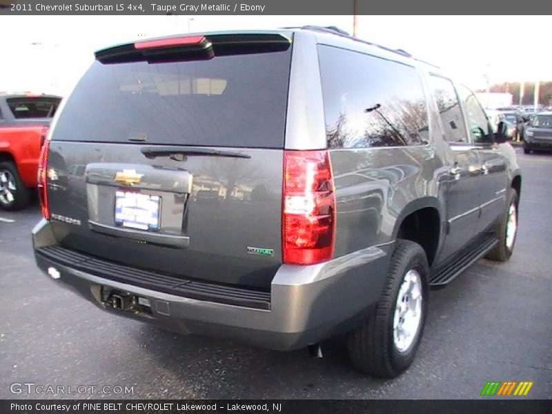 Taupe Gray Metallic / Ebony 2011 Chevrolet Suburban LS 4x4