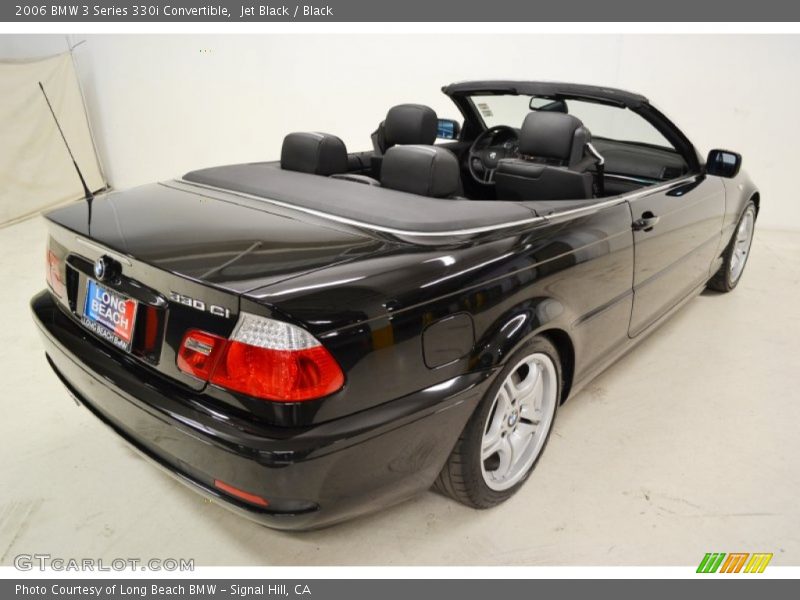 Jet Black / Black 2006 BMW 3 Series 330i Convertible