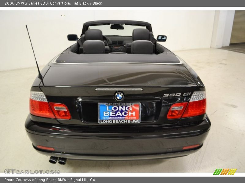 Jet Black / Black 2006 BMW 3 Series 330i Convertible
