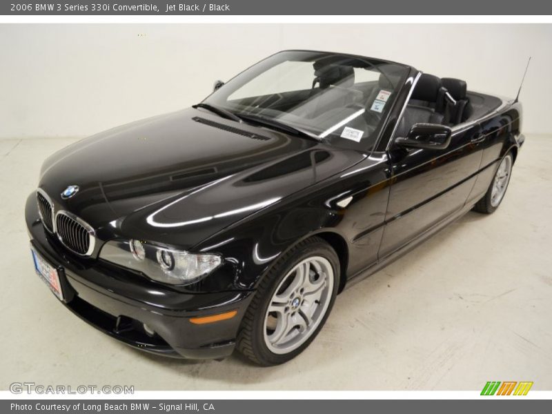 Jet Black / Black 2006 BMW 3 Series 330i Convertible