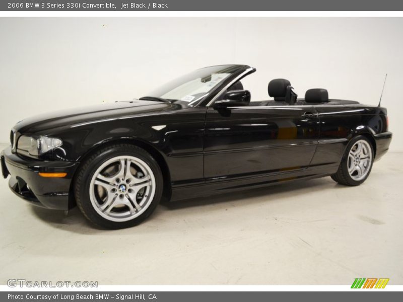 Jet Black / Black 2006 BMW 3 Series 330i Convertible