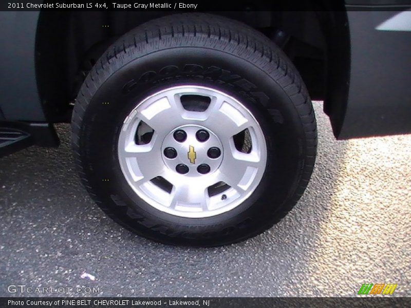 Taupe Gray Metallic / Ebony 2011 Chevrolet Suburban LS 4x4