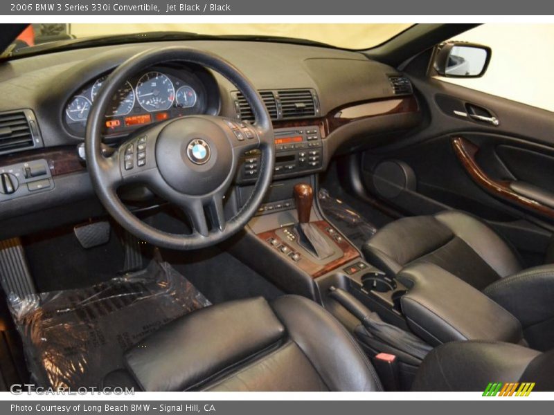 Jet Black / Black 2006 BMW 3 Series 330i Convertible
