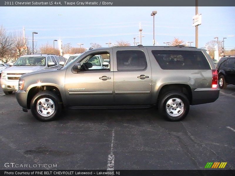 Taupe Gray Metallic / Ebony 2011 Chevrolet Suburban LS 4x4