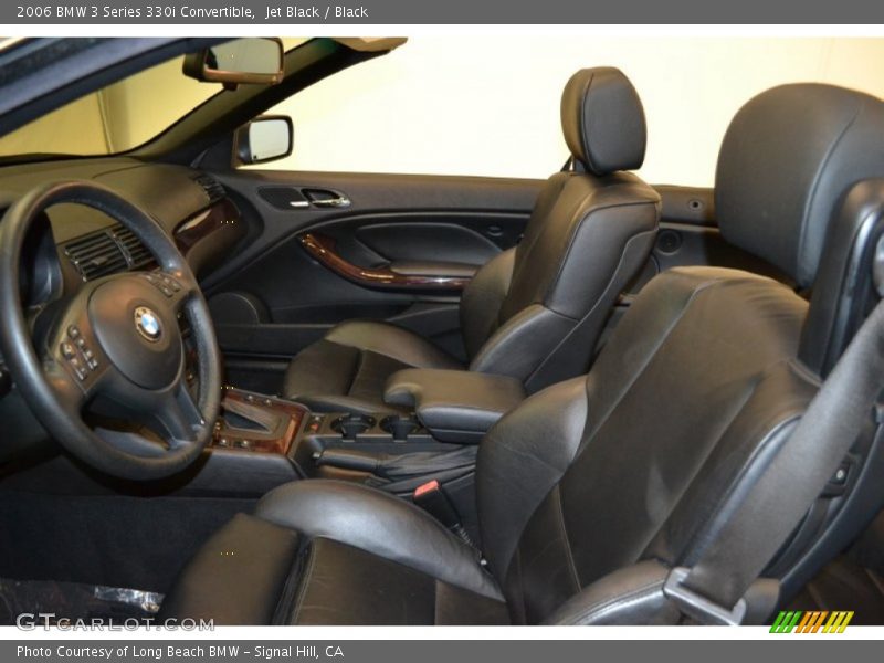 Jet Black / Black 2006 BMW 3 Series 330i Convertible