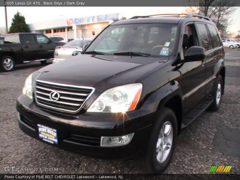 Black Onyx / Dark Gray 2005 Lexus GX 470