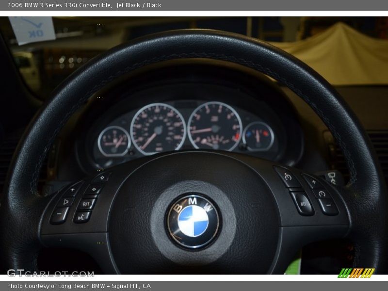 Jet Black / Black 2006 BMW 3 Series 330i Convertible