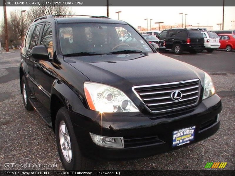 Black Onyx / Dark Gray 2005 Lexus GX 470