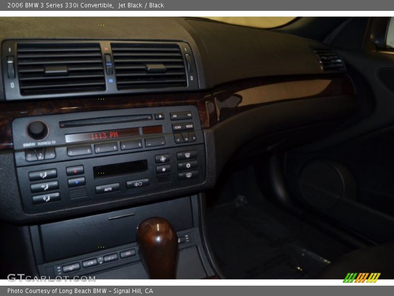 Jet Black / Black 2006 BMW 3 Series 330i Convertible
