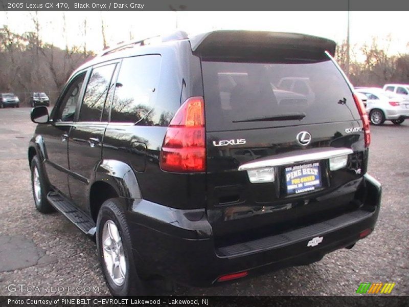 Black Onyx / Dark Gray 2005 Lexus GX 470