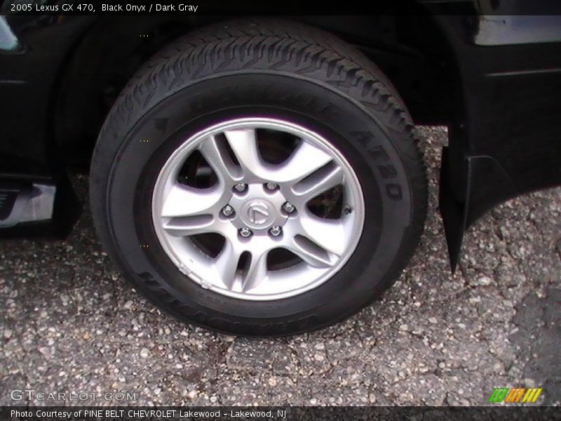 Black Onyx / Dark Gray 2005 Lexus GX 470