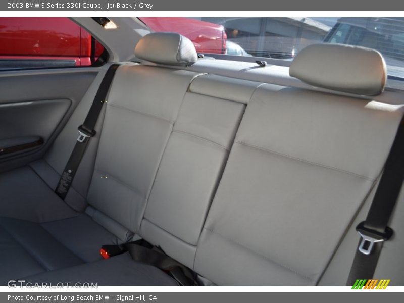 Jet Black / Grey 2003 BMW 3 Series 330i Coupe