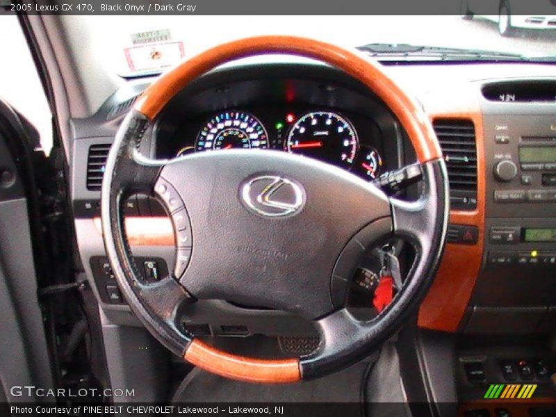 Black Onyx / Dark Gray 2005 Lexus GX 470