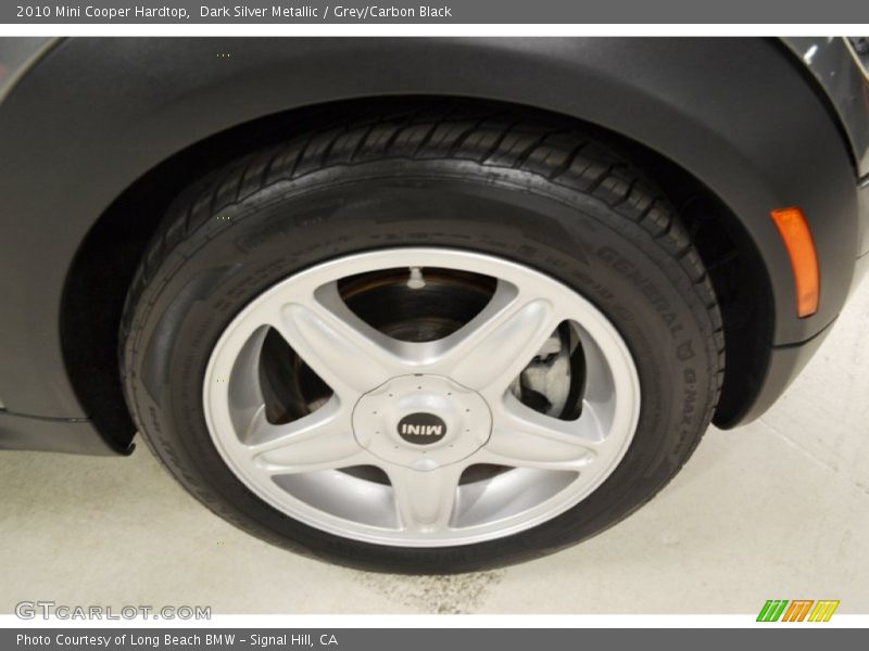 Dark Silver Metallic / Grey/Carbon Black 2010 Mini Cooper Hardtop