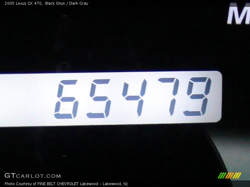 Black Onyx / Dark Gray 2005 Lexus GX 470