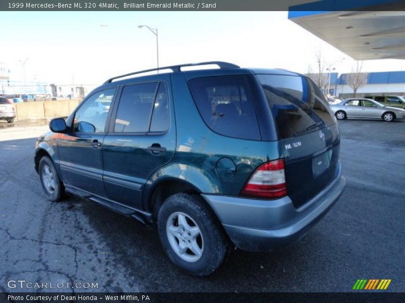 Brilliant Emerald Metallic / Sand 1999 Mercedes-Benz ML 320 4Matic