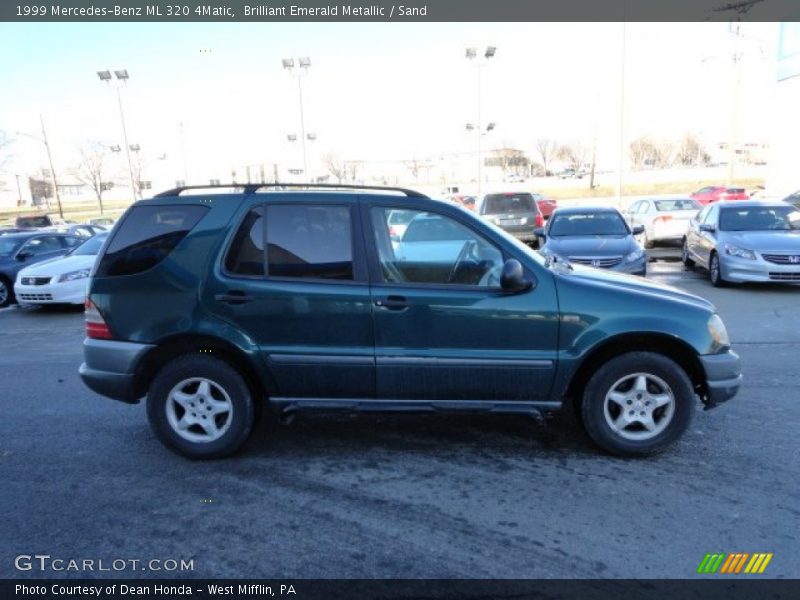 Brilliant Emerald Metallic / Sand 1999 Mercedes-Benz ML 320 4Matic