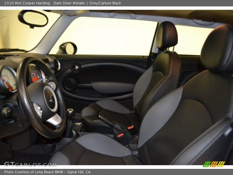 Dark Silver Metallic / Grey/Carbon Black 2010 Mini Cooper Hardtop