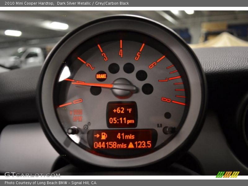 Dark Silver Metallic / Grey/Carbon Black 2010 Mini Cooper Hardtop