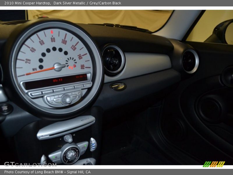Dark Silver Metallic / Grey/Carbon Black 2010 Mini Cooper Hardtop