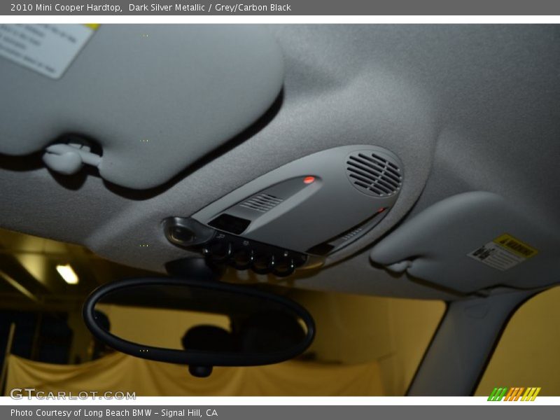 Dark Silver Metallic / Grey/Carbon Black 2010 Mini Cooper Hardtop