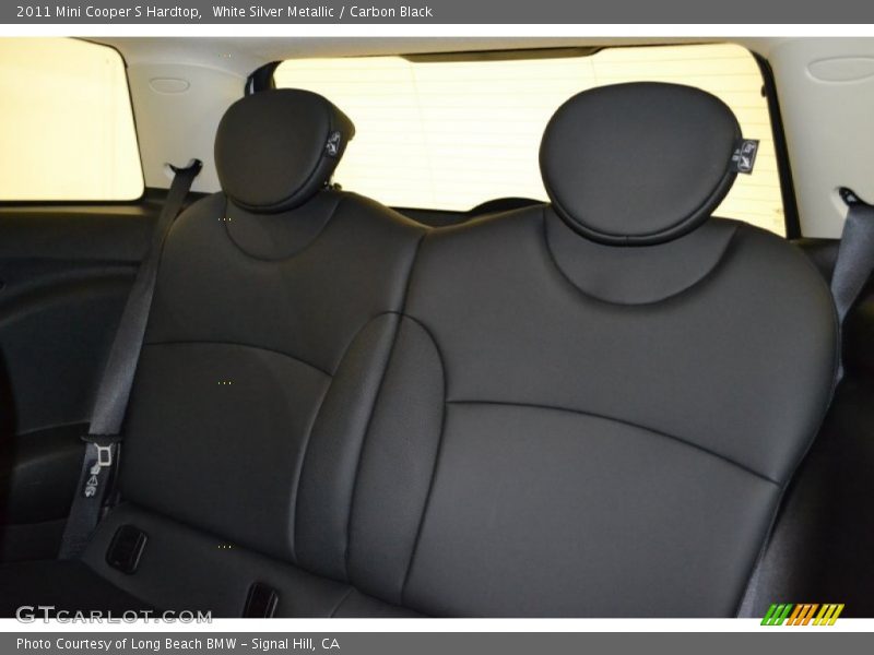 White Silver Metallic / Carbon Black 2011 Mini Cooper S Hardtop