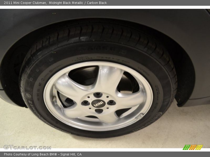 Midnight Black Metallic / Carbon Black 2011 Mini Cooper Clubman
