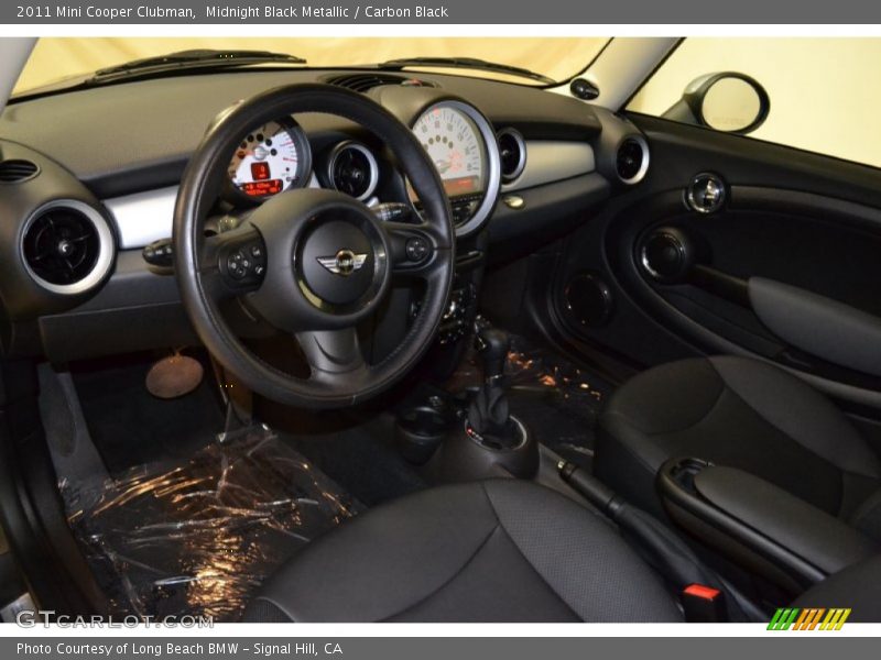 Midnight Black Metallic / Carbon Black 2011 Mini Cooper Clubman