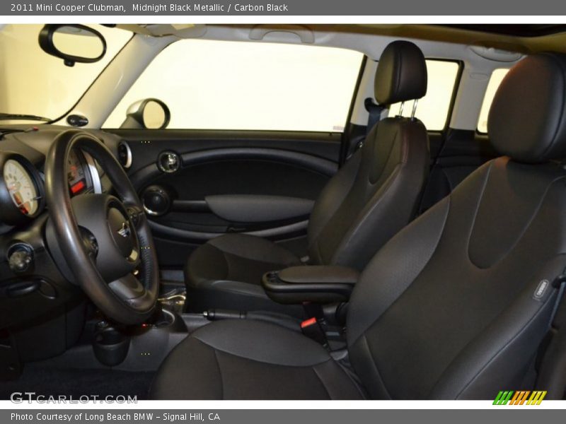 Midnight Black Metallic / Carbon Black 2011 Mini Cooper Clubman