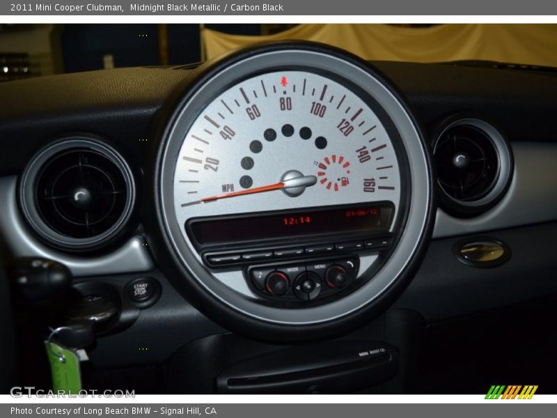Midnight Black Metallic / Carbon Black 2011 Mini Cooper Clubman