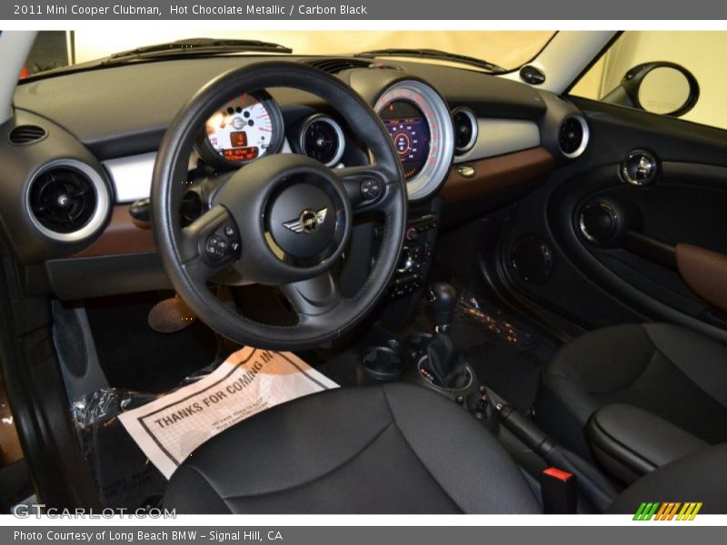 Hot Chocolate Metallic / Carbon Black 2011 Mini Cooper Clubman