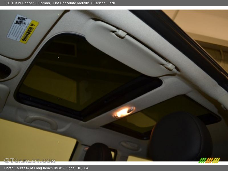 Hot Chocolate Metallic / Carbon Black 2011 Mini Cooper Clubman