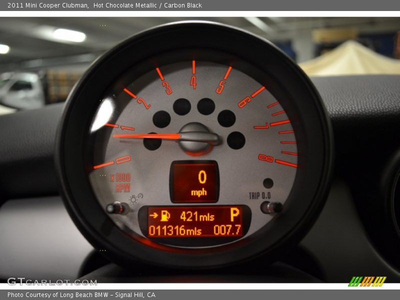 Hot Chocolate Metallic / Carbon Black 2011 Mini Cooper Clubman