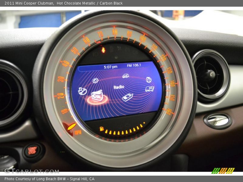 Hot Chocolate Metallic / Carbon Black 2011 Mini Cooper Clubman