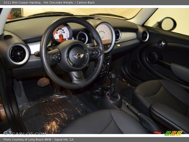 Hot Chocolate Metallic / Carbon Black 2011 Mini Cooper Hardtop