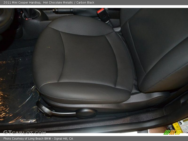 Hot Chocolate Metallic / Carbon Black 2011 Mini Cooper Hardtop