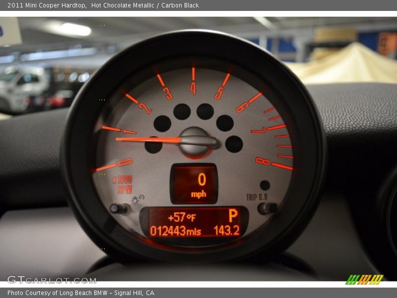 Hot Chocolate Metallic / Carbon Black 2011 Mini Cooper Hardtop