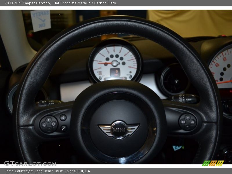 Hot Chocolate Metallic / Carbon Black 2011 Mini Cooper Hardtop