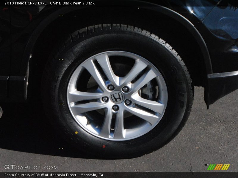 Crystal Black Pearl / Black 2010 Honda CR-V EX-L