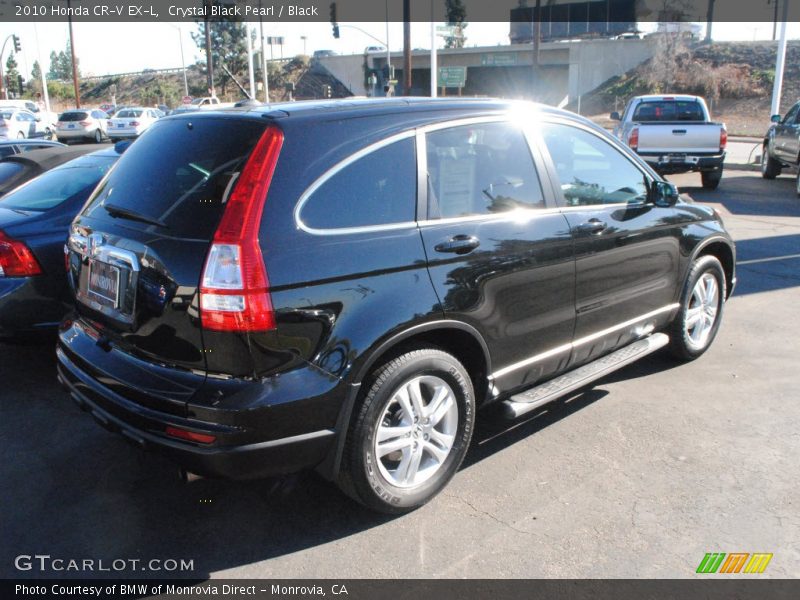 Crystal Black Pearl / Black 2010 Honda CR-V EX-L