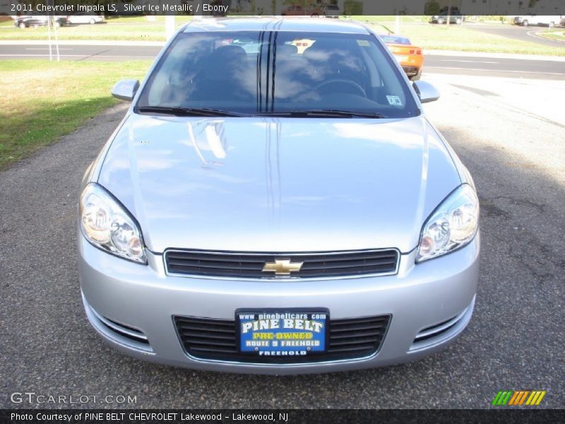 Silver Ice Metallic / Ebony 2011 Chevrolet Impala LS