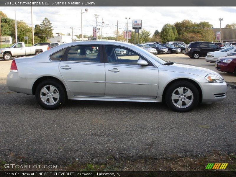 Silver Ice Metallic / Ebony 2011 Chevrolet Impala LS
