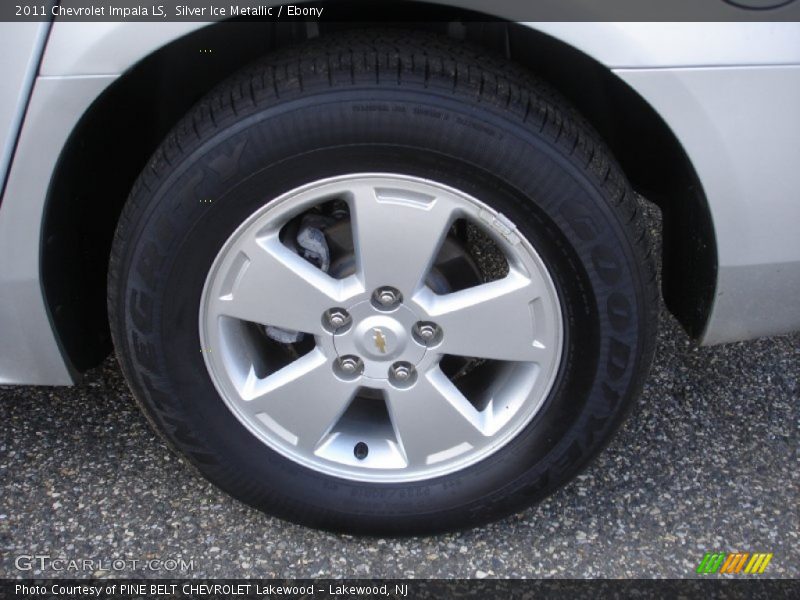 Silver Ice Metallic / Ebony 2011 Chevrolet Impala LS