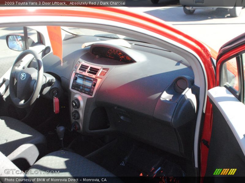 Absolutely Red / Dark Charcoal 2009 Toyota Yaris 3 Door Liftback