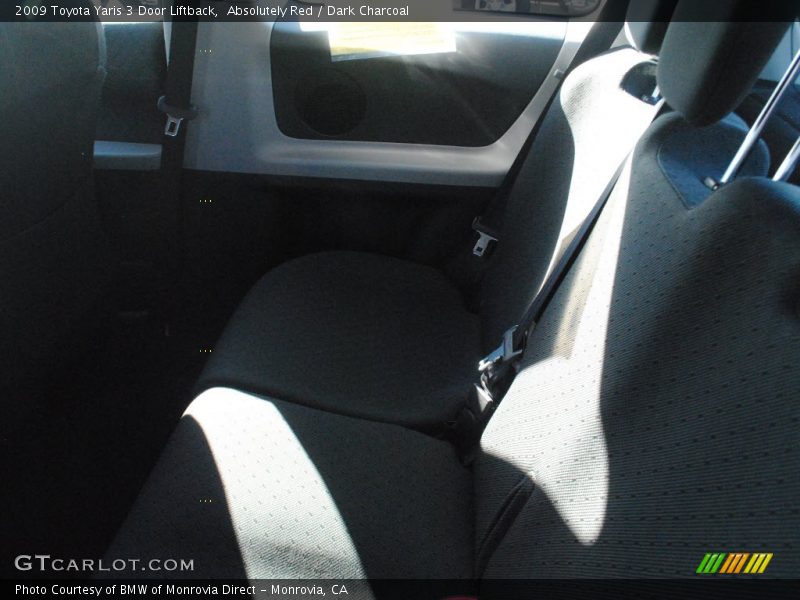 Absolutely Red / Dark Charcoal 2009 Toyota Yaris 3 Door Liftback