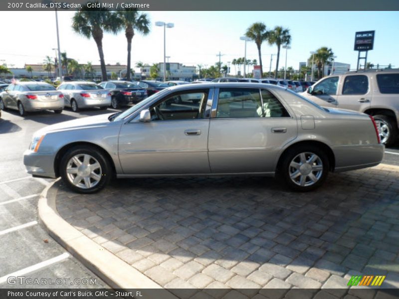 Gold Mist / Cashmere 2007 Cadillac DTS Sedan