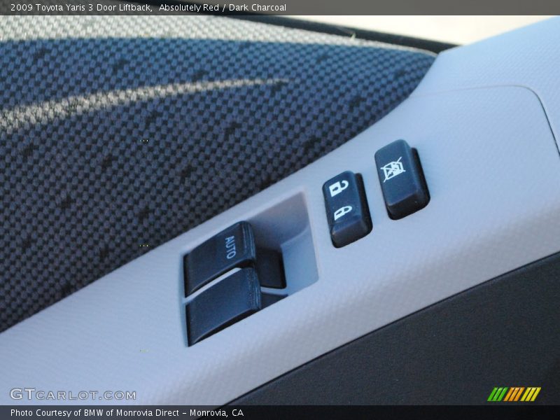 Absolutely Red / Dark Charcoal 2009 Toyota Yaris 3 Door Liftback