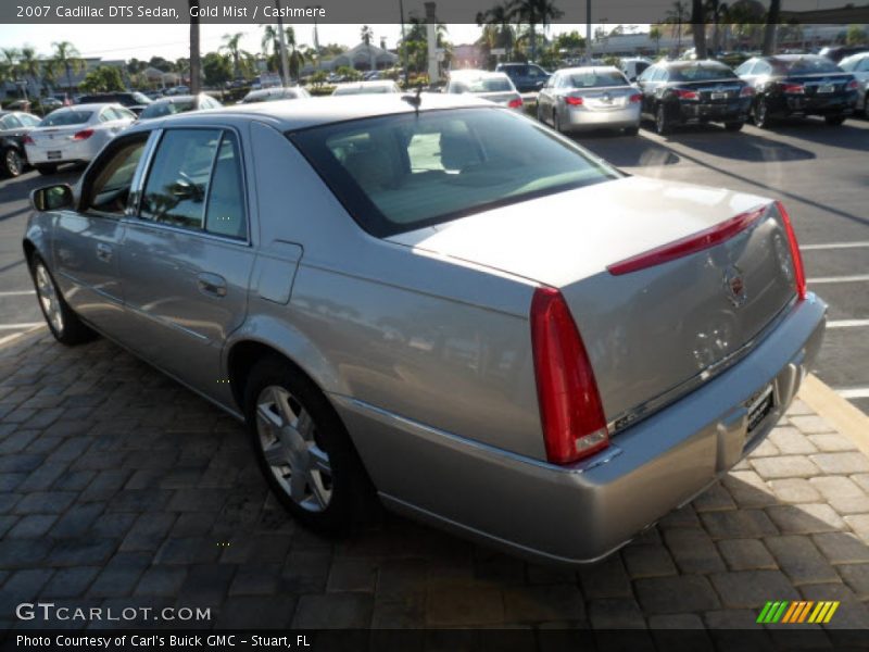 Gold Mist / Cashmere 2007 Cadillac DTS Sedan