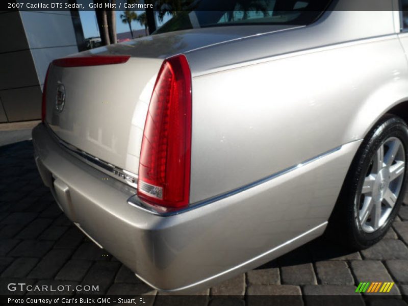 Gold Mist / Cashmere 2007 Cadillac DTS Sedan